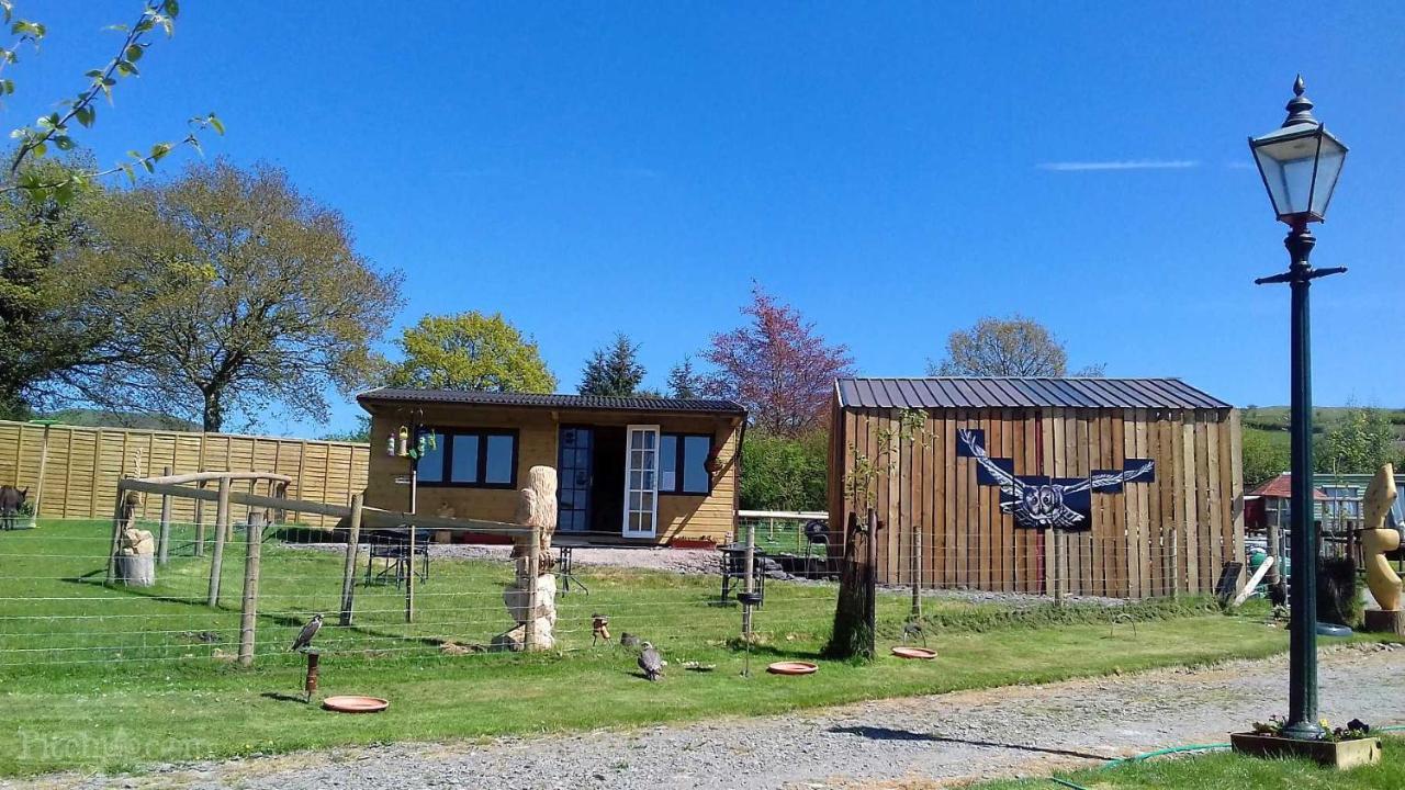 Ruby Shepherds Hut Sleeps 4 Rhayader Kültér fotó